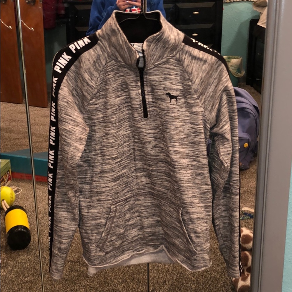 PINK Victoria’s Secret half zip sweatshirt